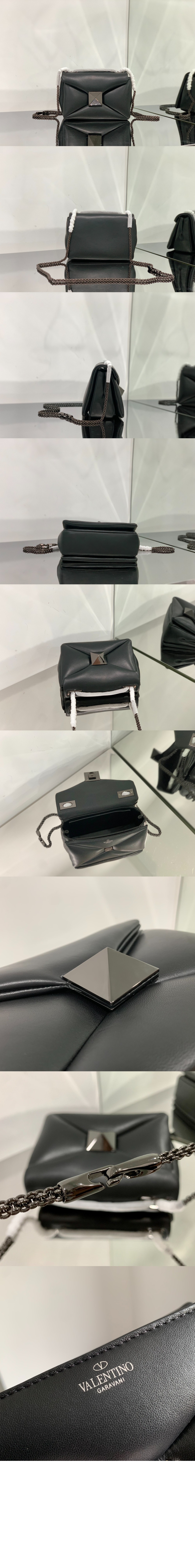 미러급레플리카사이트 | 명품레플리카 전문 쇼핑몰  | 퍼스트원 - STUD 스몰 체인 스터드 쉽스킨백 > 발렌티노