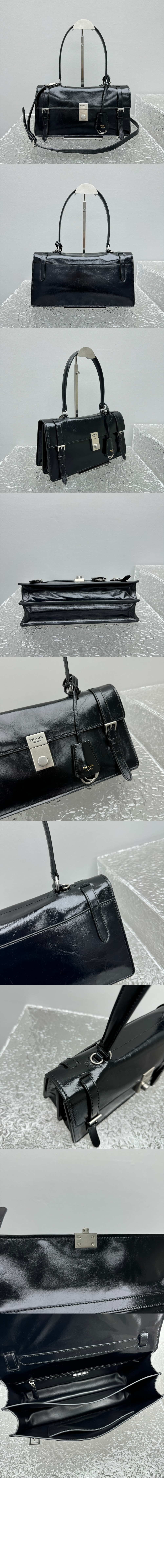 미러급레플리카사이트 | 명품레플리카 전문 쇼핑몰  | 퍼스트원 - 미디엄 가죽 핸드백 1BN026 > 프라다