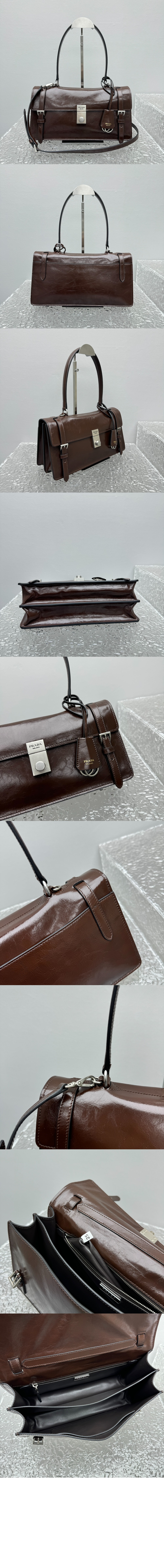 미러급레플리카사이트 | 명품레플리카 전문 쇼핑몰  | 퍼스트원 - 미디엄 가죽 핸드백 1BN026 > 프라다