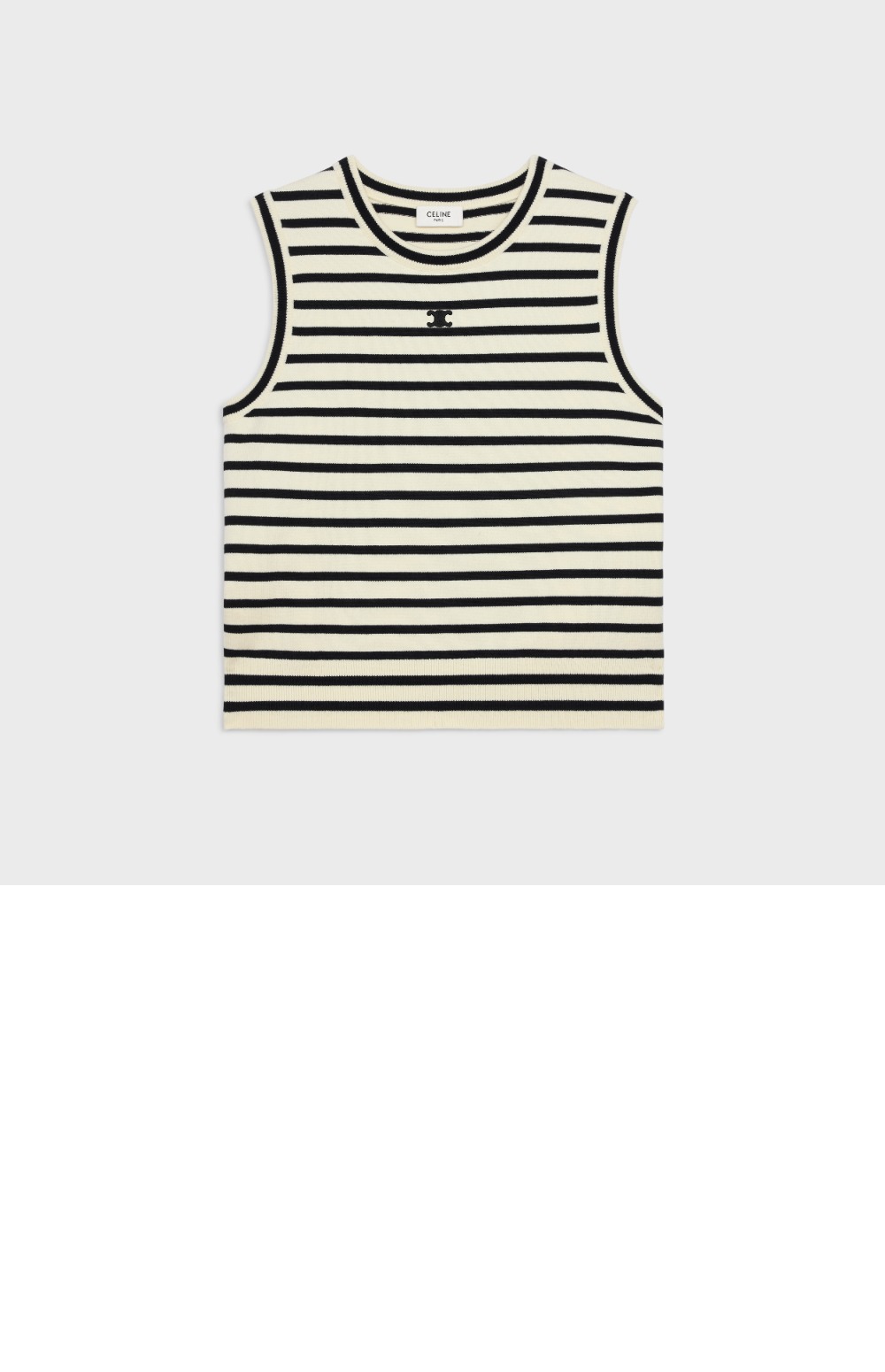 미러급레플리카사이트 | 명품레플리카 전문 쇼핑몰  | 퍼스트원 - 트리옹프 슬리브리스 마리니에르 스웨터 > 셀린느