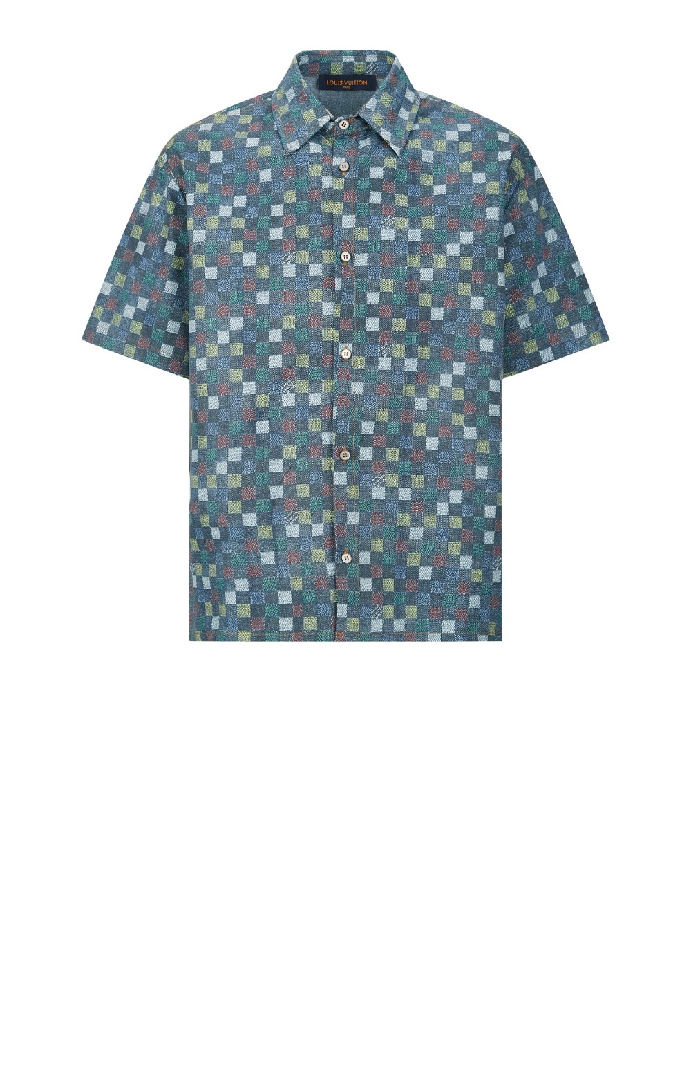 미러급레플리카사이트 | 명품레플리카 전문 쇼핑몰  | 퍼스트원 - 다미에 샴브레이 쇼트 슬리브드 셔츠 > 루이비통