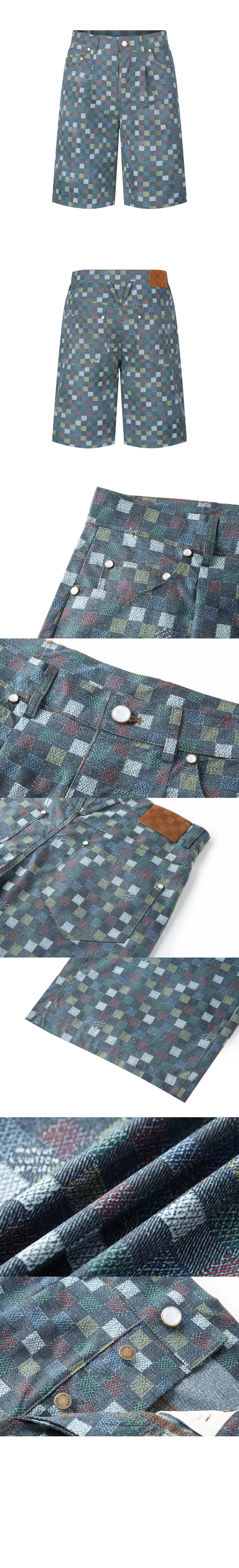 미러급레플리카사이트 | 명품레플리카 전문 쇼핑몰  | 퍼스트원 - 다미에 와이드 샴브레이 쇼츠 > 루이비통