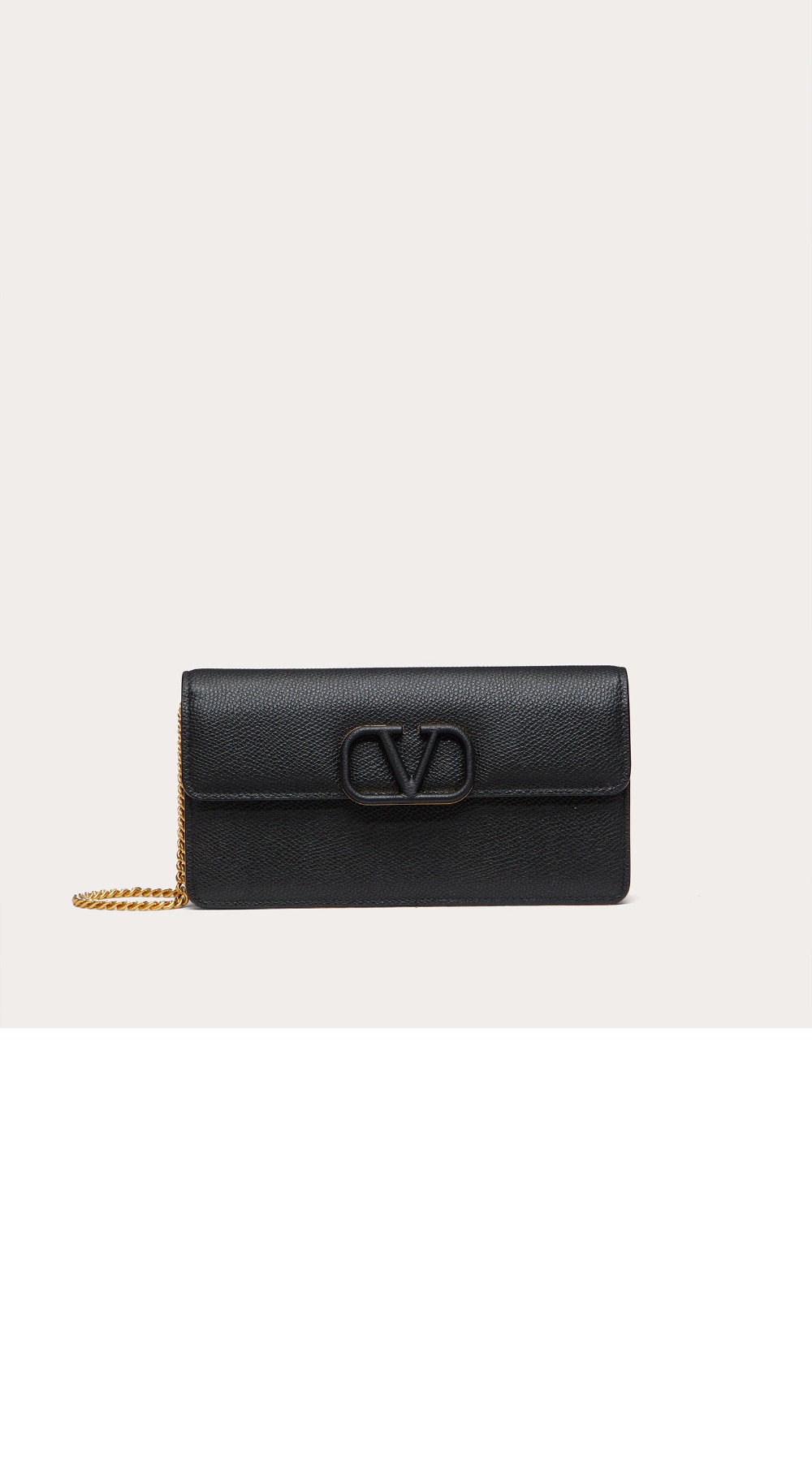 미러급레플리카사이트 | 명품레플리카 전문 쇼핑몰  | 퍼스트원 - VLogo 시그니처 메탈릭 그레인 카프스킨 체인 지갑 > 발렌티노