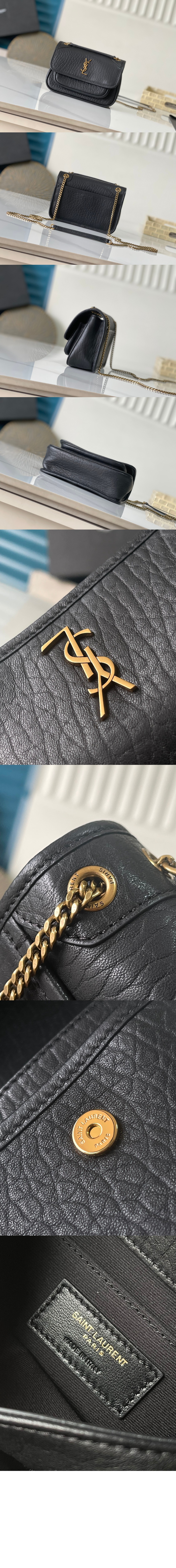 미러급레플리카사이트 | 명품레플리카 전문 쇼핑몰  | 퍼스트원 - 그레인 램스킨 소재 niki 미니 828736 > 생로랑