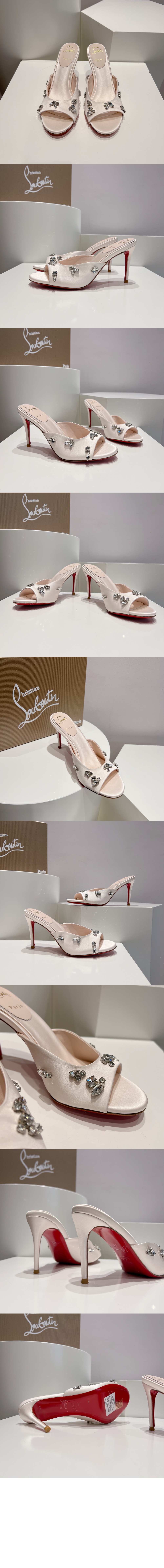 미러급레플리카사이트 | 명품레플리카 전문 쇼핑몰  | 퍼스트원 - 크리스탈 슬리퍼 힐 3231154 > 루부탱