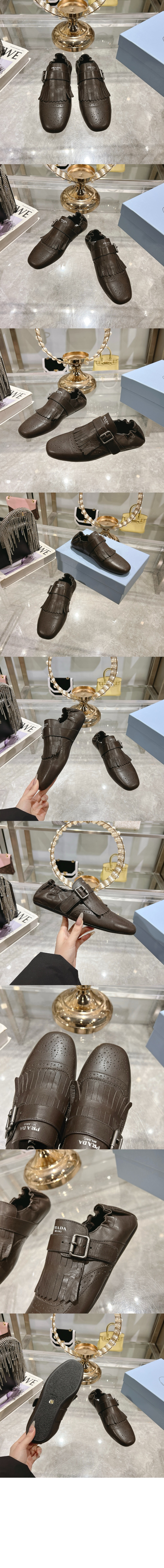 미러급레플리카사이트 | 명품레플리카 전문 쇼핑몰  | 퍼스트원 - 몽크 스트랩 슈즈 2EG473 > 프라다