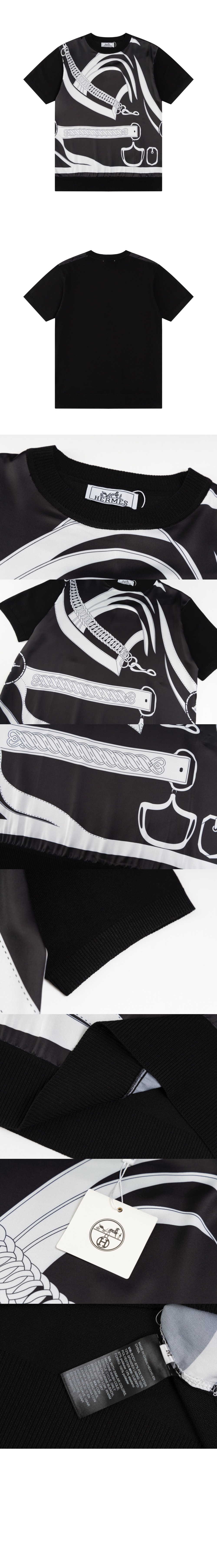 미러급레플리카사이트 | 명품레플리카 전문 쇼핑몰  | 퍼스트원 - 로고 프린트 반팔 > 에르메스