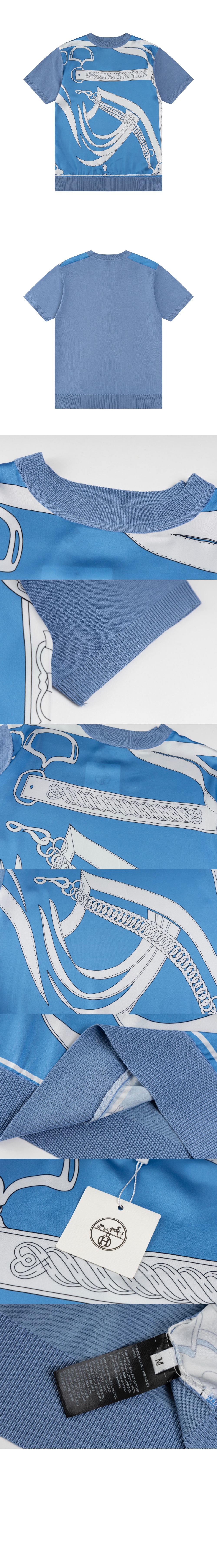 미러급레플리카사이트 | 명품레플리카 전문 쇼핑몰  | 퍼스트원 - 로고 프린트 반팔 > 에르메스