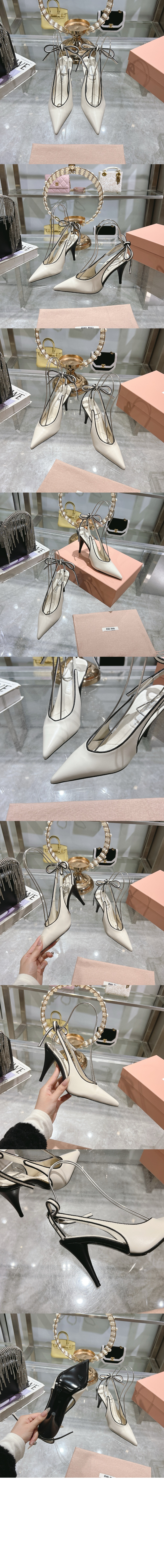 미러급레플리카사이트 | 명품레플리카 전문 쇼핑몰  | 퍼스트원 - 나파 레더 슬링백 펌프스 5I430E > 미우미우