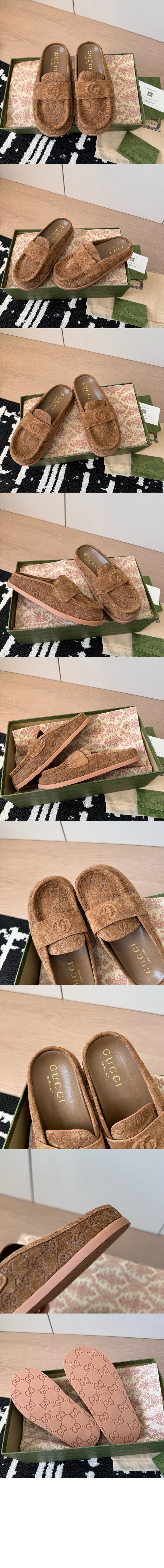 미러급레플리카사이트 | 명품레플리카 전문 쇼핑몰  | 퍼스트원 - 더블 G 디테일의 뮬 817468 > 구찌