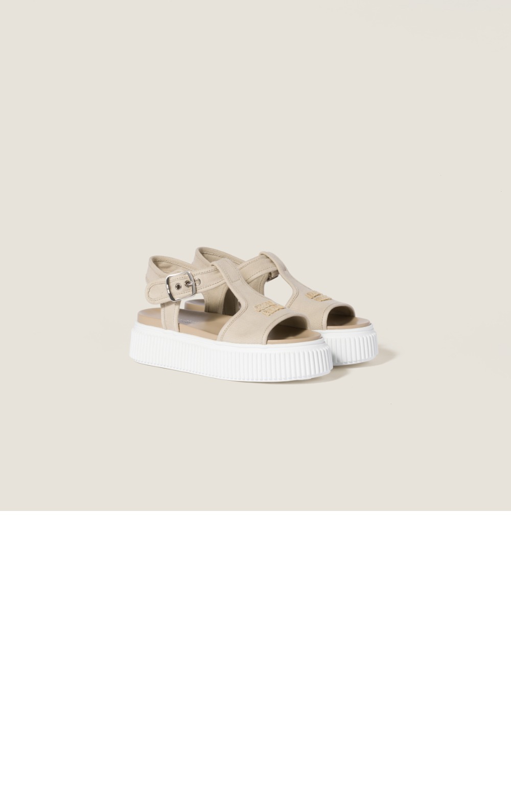 미러급레플리카사이트 | 명품레플리카 전문 쇼핑몰  | 퍼스트원 - 데님 플랫폼 샌들 5X402E > 미우미우