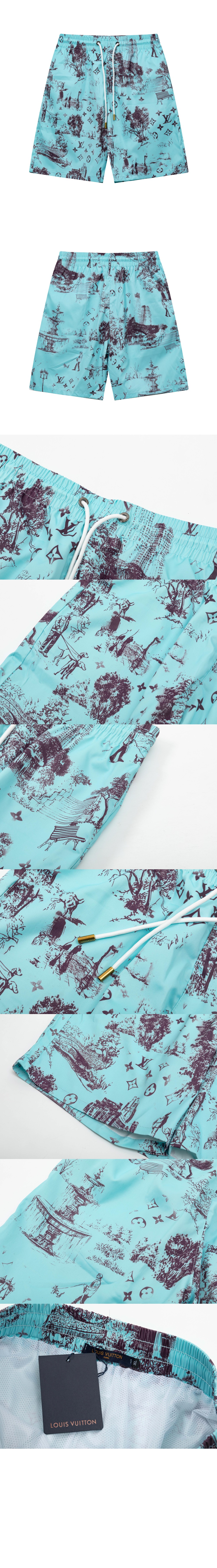 미러급레플리카사이트 | 명품레플리카 전문 쇼핑몰  | 퍼스트원 - 프린티드 실크 쇼츠 > 루이비통