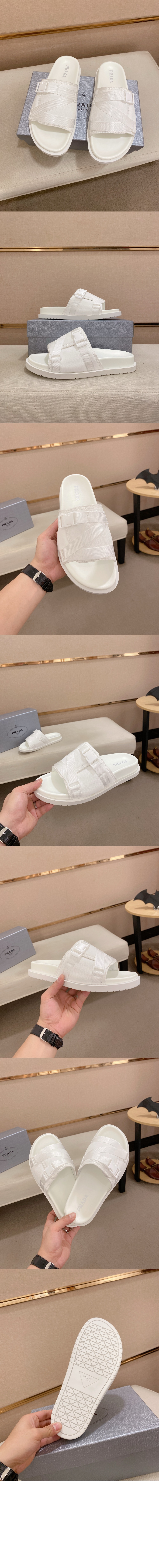 미러급레플리카사이트 | 명품레플리카 전문 쇼핑몰  | 퍼스트원 - 라프리마 버클 디테일 샌들 2X3079 > 프라다