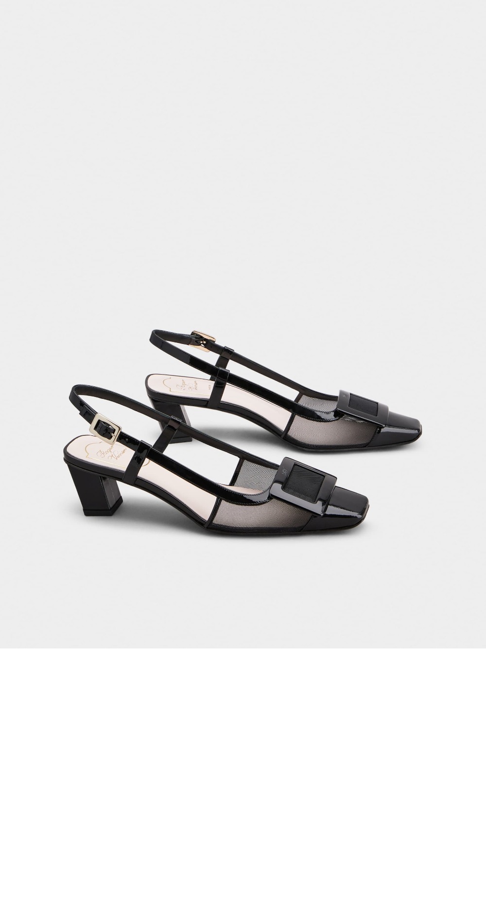 미러급레플리카사이트 | 명품레플리카 전문 쇼핑몰  | 퍼스트원 - 슬링백 메쉬 패브릭 펌프스 0064 > 로저비비에