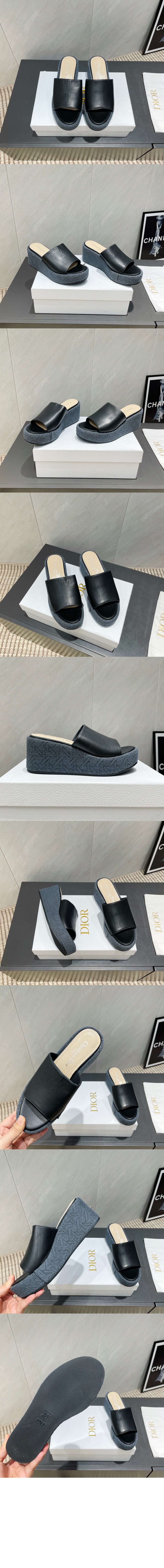 미러급레플리카사이트 | 명품레플리카 전문 쇼핑몰  | 퍼스트원 - Attitude Dior 웨지힐 뮬 KCO13 > 디올