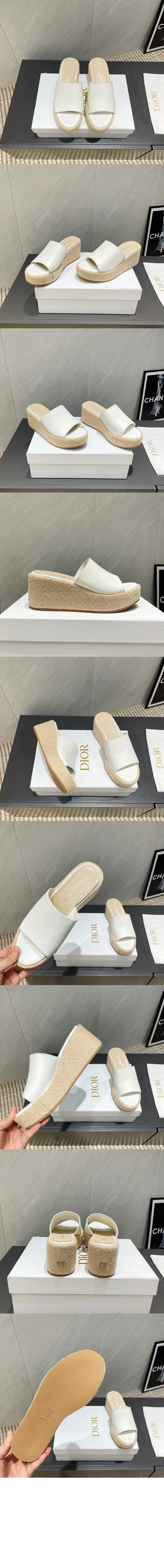 미러급레플리카사이트 | 명품레플리카 전문 쇼핑몰  | 퍼스트원 - Attitude Dior 웨지힐 뮬 KCO13 > 디올