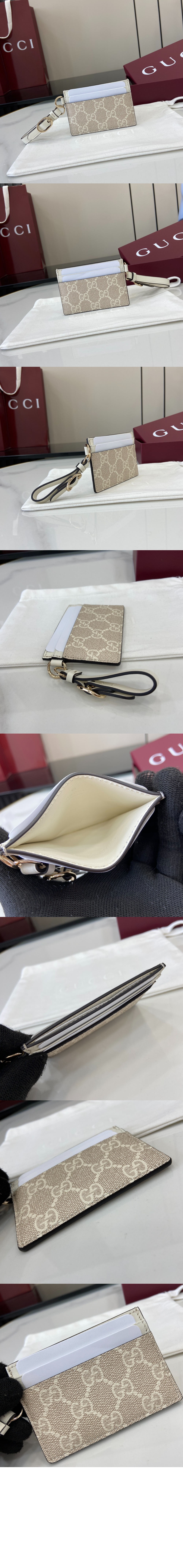 미러급레플리카사이트 | 명품레플리카 전문 쇼핑몰  | 퍼스트원 - GG 엠블럼 스트랩 카드 케이스 819121 > 구찌