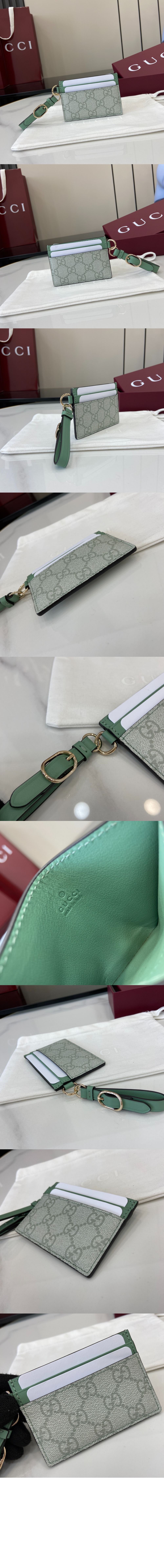 미러급레플리카사이트 | 명품레플리카 전문 쇼핑몰  | 퍼스트원 - GG 엠블럼 스트랩 카드 케이스 819121 > 구찌