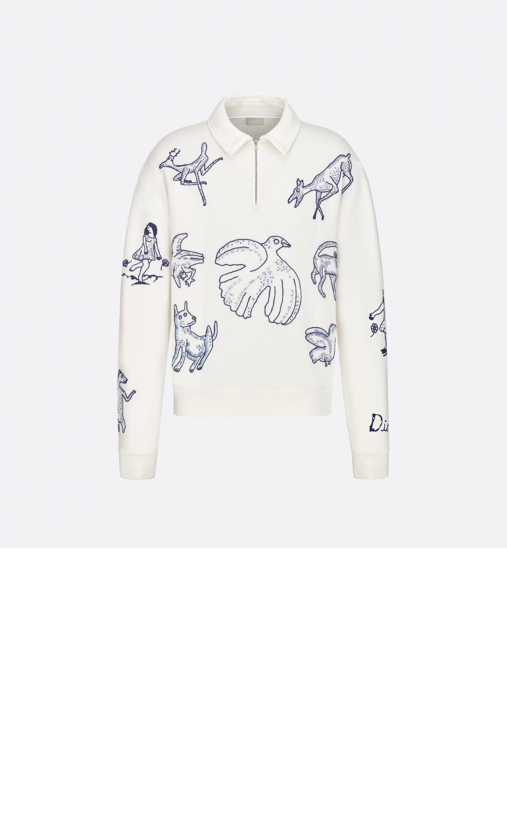 미러급레플리카사이트 | 명품레플리카 전문 쇼핑몰  | 퍼스트원 - 지퍼 칼라 스웨트셔츠 > 디올