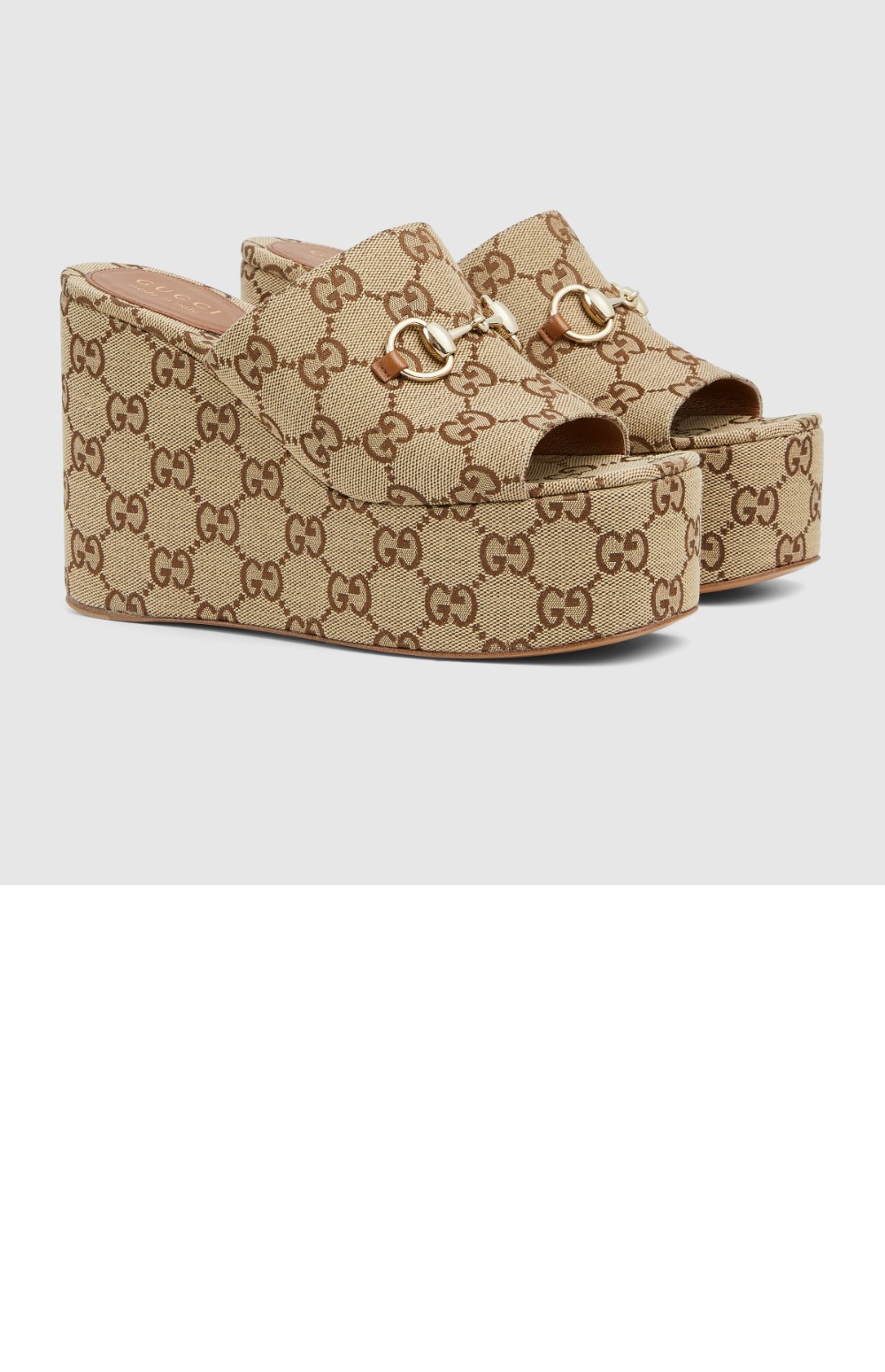 미러급레플리카사이트 | 명품레플리카 전문 쇼핑몰  | 퍼스트원 - 이 달린 웨지 샌들 816328 > 구찌