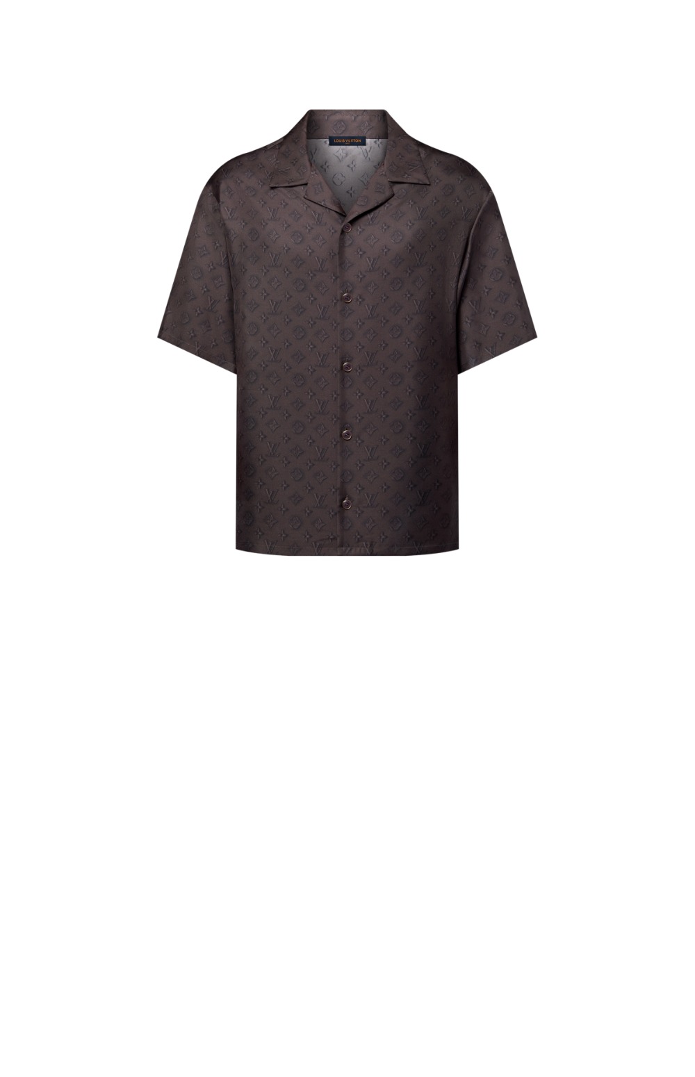 미러급레플리카사이트 | 명품레플리카 전문 쇼핑몰  | 퍼스트원 - 프린티드 모노그램 쇼트 슬리브드 실크 셔츠 > 루이비통