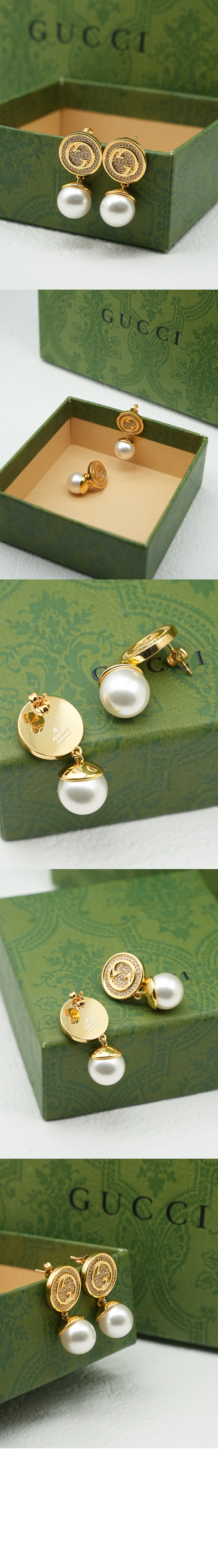미러급레플리카사이트 | 명품레플리카 전문 쇼핑몰  | 퍼스트원 - 블론디 시리즈 크리스털 진주 귀걸이 815151 > 구찌