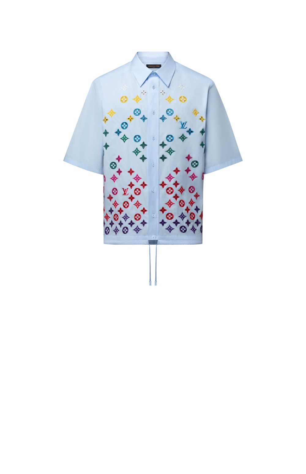 미러급레플리카사이트 | 명품레플리카 전문 쇼핑몰  | 퍼스트원 - 모노그램 플라워 엠브로이더드 쇼트 슬리브드 셔츠 > 루이비통