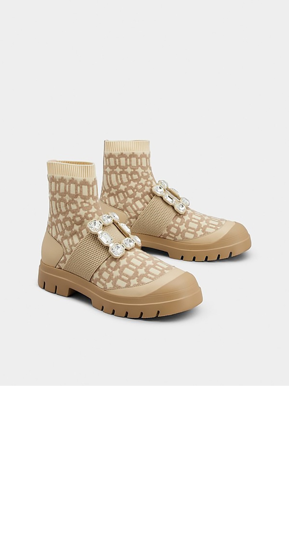 미러급레플리카사이트 | 명품레플리카 전문 쇼핑몰  | 퍼스트원 - 다이아몬드 버클 텍스타일 앵클 부츠 6283 > 로저비비에