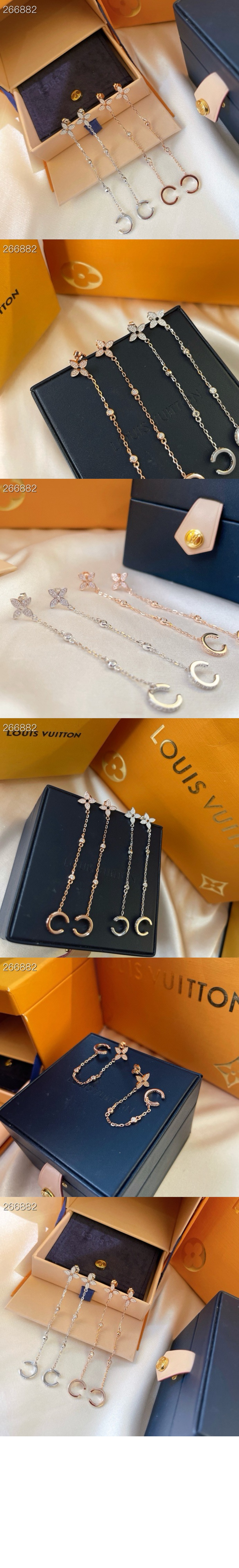미러급레플리카사이트 | 명품레플리카 전문 쇼핑몰  | 퍼스트원 - 이딜 블라썸 모노 체인 귀걸이 Q96836 > 루이비통