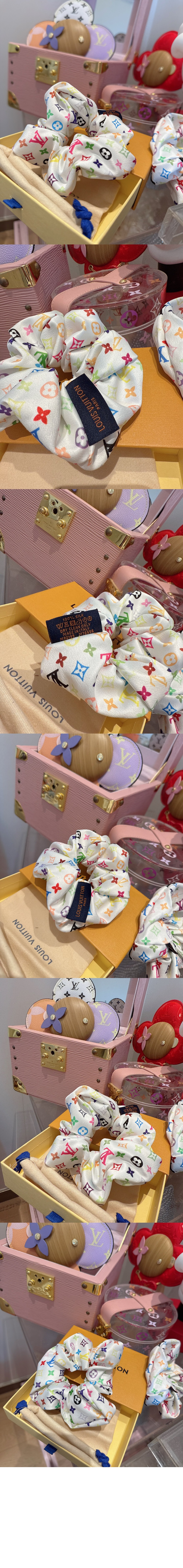 미러급레플리카사이트 | 명품레플리카 전문 쇼핑몰  | 퍼스트원 - LV x TM 모노그램 멀티컬러 슈슈 M96071 > 루이비통