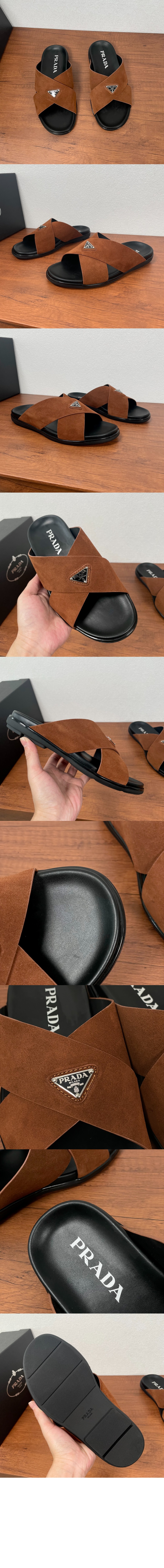 미러급레플리카사이트 | 명품레플리카 전문 쇼핑몰  | 퍼스트원 - 스웨이드 크리스크로스 슬라이드 2X3146 > 프라다