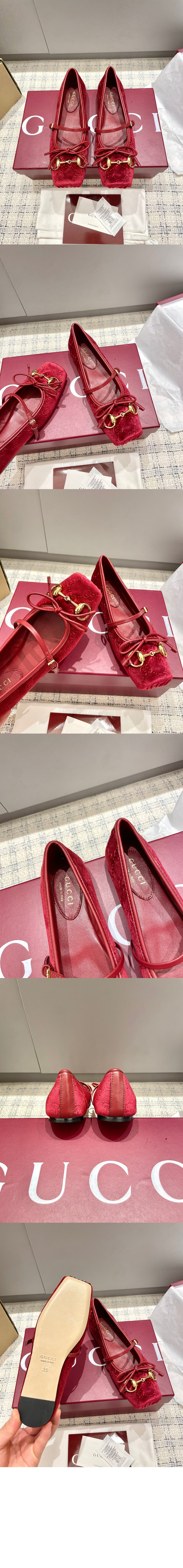 미러급레플리카사이트 | 명품레플리카 전문 쇼핑몰  | 퍼스트원 - 홀스빗 플랫 슈즈 814413 > 구찌