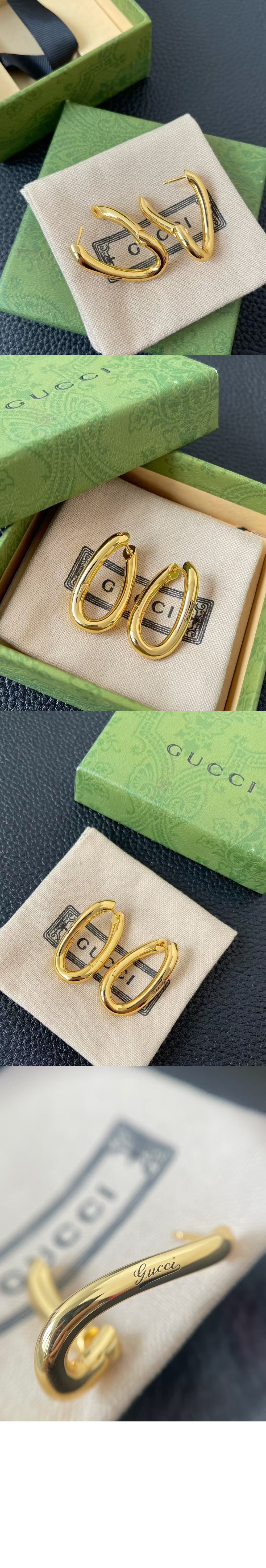 미러급레플리카사이트 | 명품레플리카 전문 쇼핑몰  | 퍼스트원 - 골드 귀걸이 792299 > 구찌