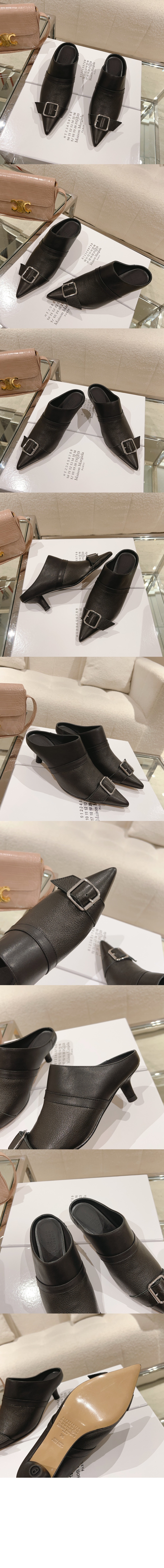 미러급레플리카사이트 | 명품레플리카 전문 쇼핑몰  | 퍼스트원 - 라이더 포인티드 토 미드힐 뮬 T8013 > 마르지엘라