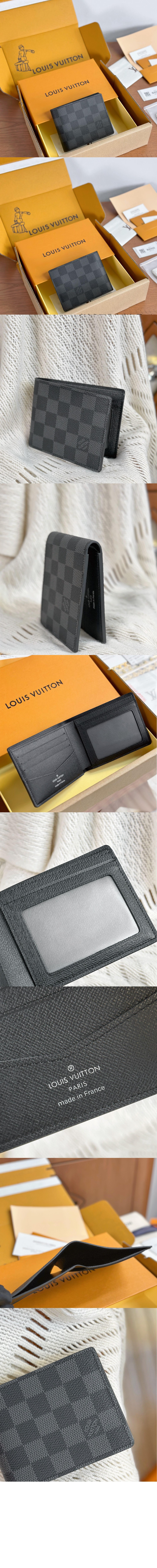 미러급레플리카사이트 | 명품레플리카 전문 쇼핑몰  | 퍼스트원 - 슬렌더 아이디 월릿 다미에 그라파이트 캔버스 N64002 > 루이비통