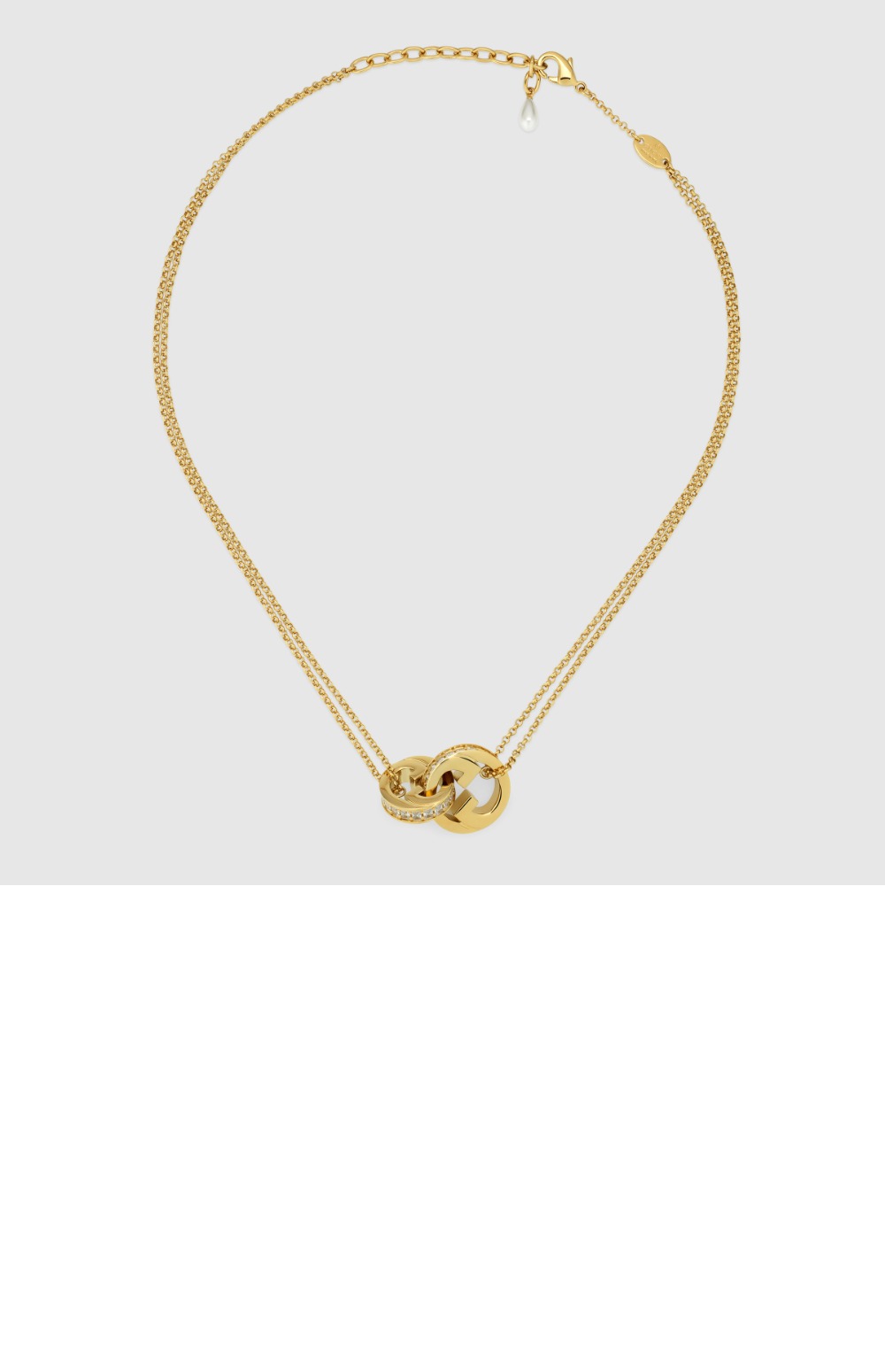 미러급레플리카사이트 | 명품레플리카 전문 쇼핑몰  | 퍼스트원 - 블론디 시리즈 더블 체인 목걸이 837327 > 구찌