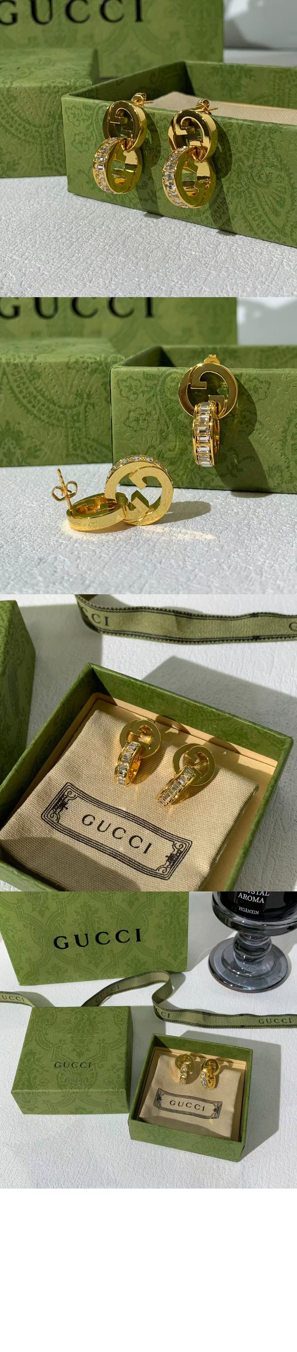 미러급레플리카사이트 | 명품레플리카 전문 쇼핑몰  | 퍼스트원 - 블론디 시리즈 크리스털 이어링 ‎837271 > 구찌