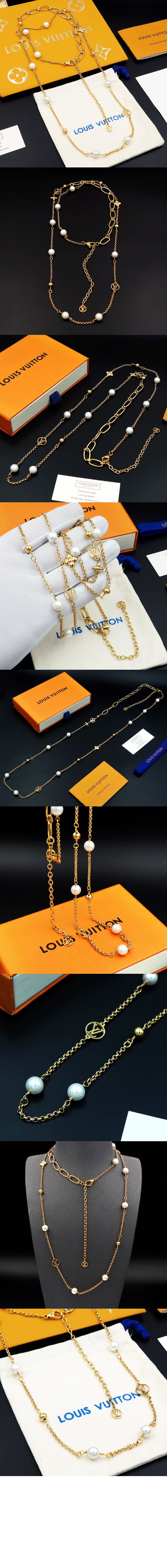 미러급레플리카사이트 | 명품레플리카 전문 쇼핑몰  | 퍼스트원 - 믹스 체인 목걸이 M02516 > 루이비통