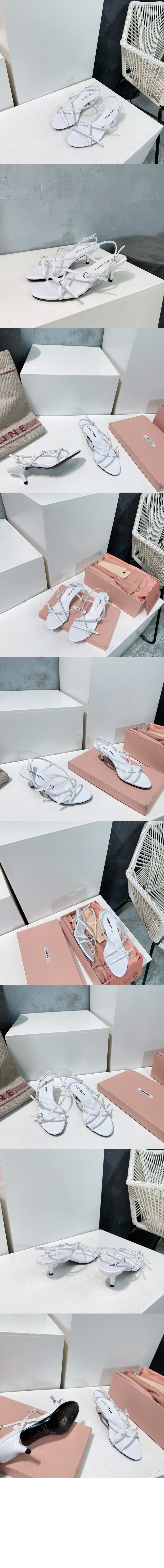 미러급레플리카사이트 | 명품레플리카 전문 쇼핑몰  | 퍼스트원 - 에나멜 가죽 버클 샌들 5X342E > 미우미우