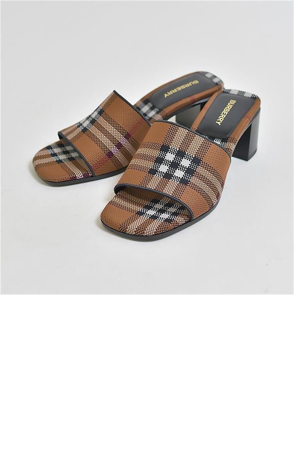 미러급레플리카사이트 | 명품레플리카 전문 쇼핑몰  | 퍼스트원 - 모티프 로고 뮬 샌들 76774592 > 버버리