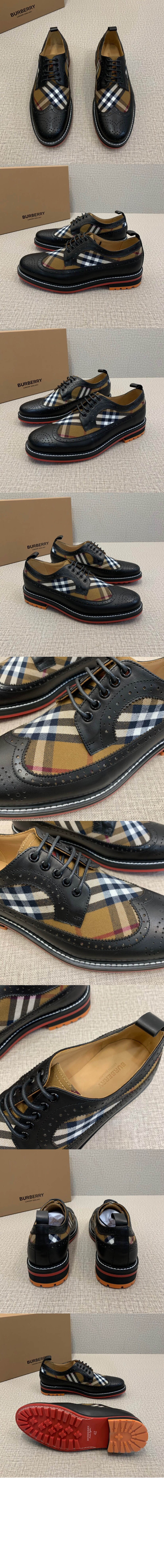 미러급레플리카사이트 | 명품레플리카 전문 쇼핑몰  | 퍼스트원 - 빈티지 체크 레이스업 슈즈 80527591 > 버버리
