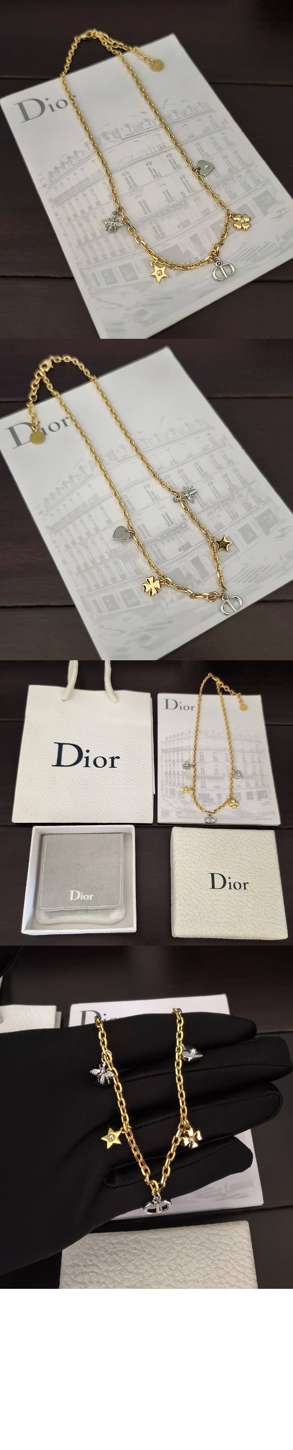 미러급레플리카사이트 | 명품레플리카 전문 쇼핑몰  | 퍼스트원 - Petit CD Lucky Charms 목걸이 N3392 > 디올