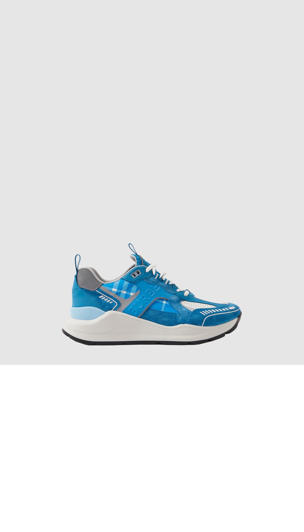 미러급레플리카사이트 | 명품레플리카 전문 쇼핑몰  | 퍼스트원 - 레더 스웨이드 체크 스니커즈 80668351 > 버버리