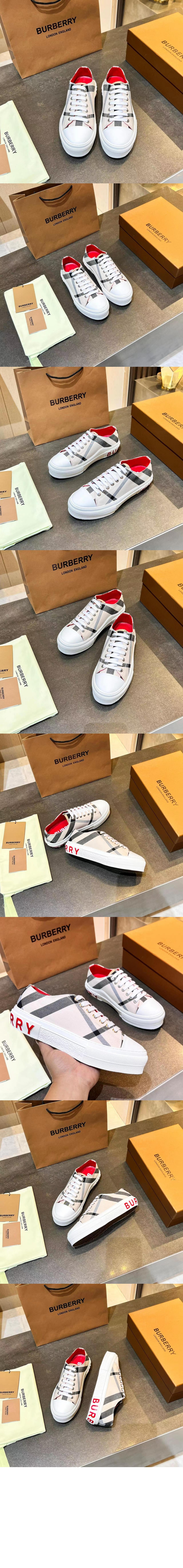 미러급레플리카사이트 | 명품레플리카 전문 쇼핑몰  | 퍼스트원 - 체크 코튼 스니커즈 80525651 > 버버리