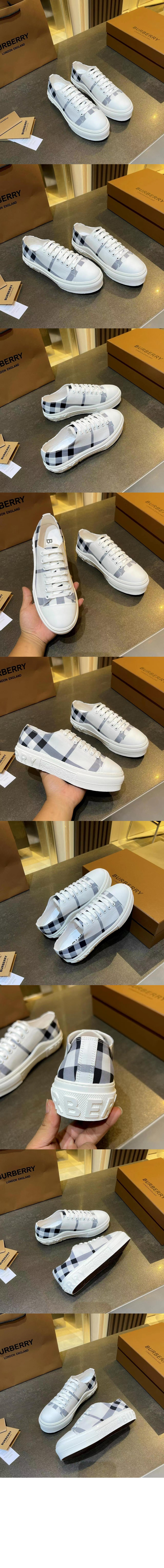 미러급레플리카사이트 | 명품레플리카 전문 쇼핑몰  | 퍼스트원 - 체크 코튼 스니커즈 80714311 > 버버리