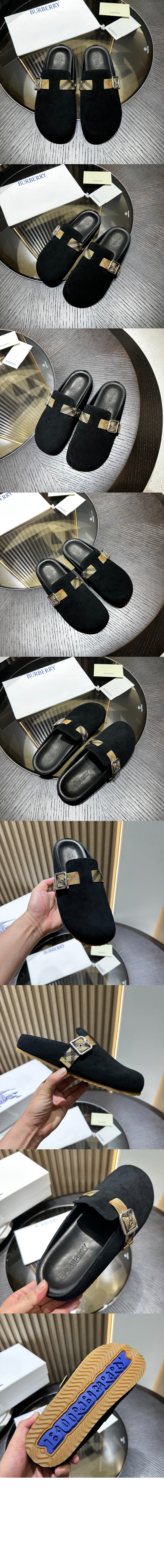 미러급레플리카사이트 | 명품레플리카 전문 쇼핑몰  | 퍼스트원 - 체크 스웨이드 어친 클로그 81133941 > 버버리