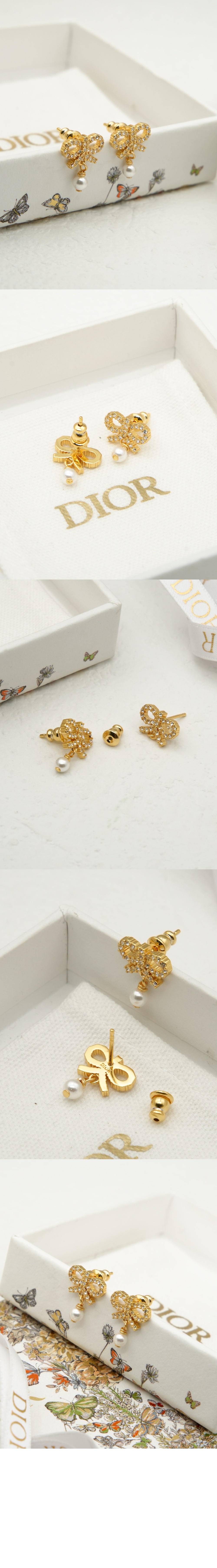 미러급레플리카사이트 | 명품레플리카 전문 쇼핑몰  | 퍼스트원 - Le Nœud de Dior 귀걸이 E4050 > 디올