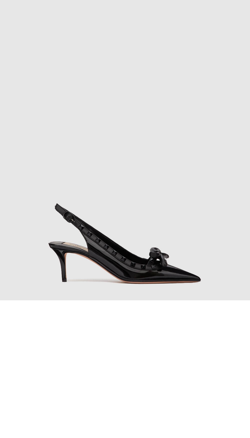 미러급레플리카사이트 | 명품레플리카 전문 쇼핑몰  | 퍼스트원 - 페이턴트 가죽 락스터드 케이지 펌프스 > 발렌티노