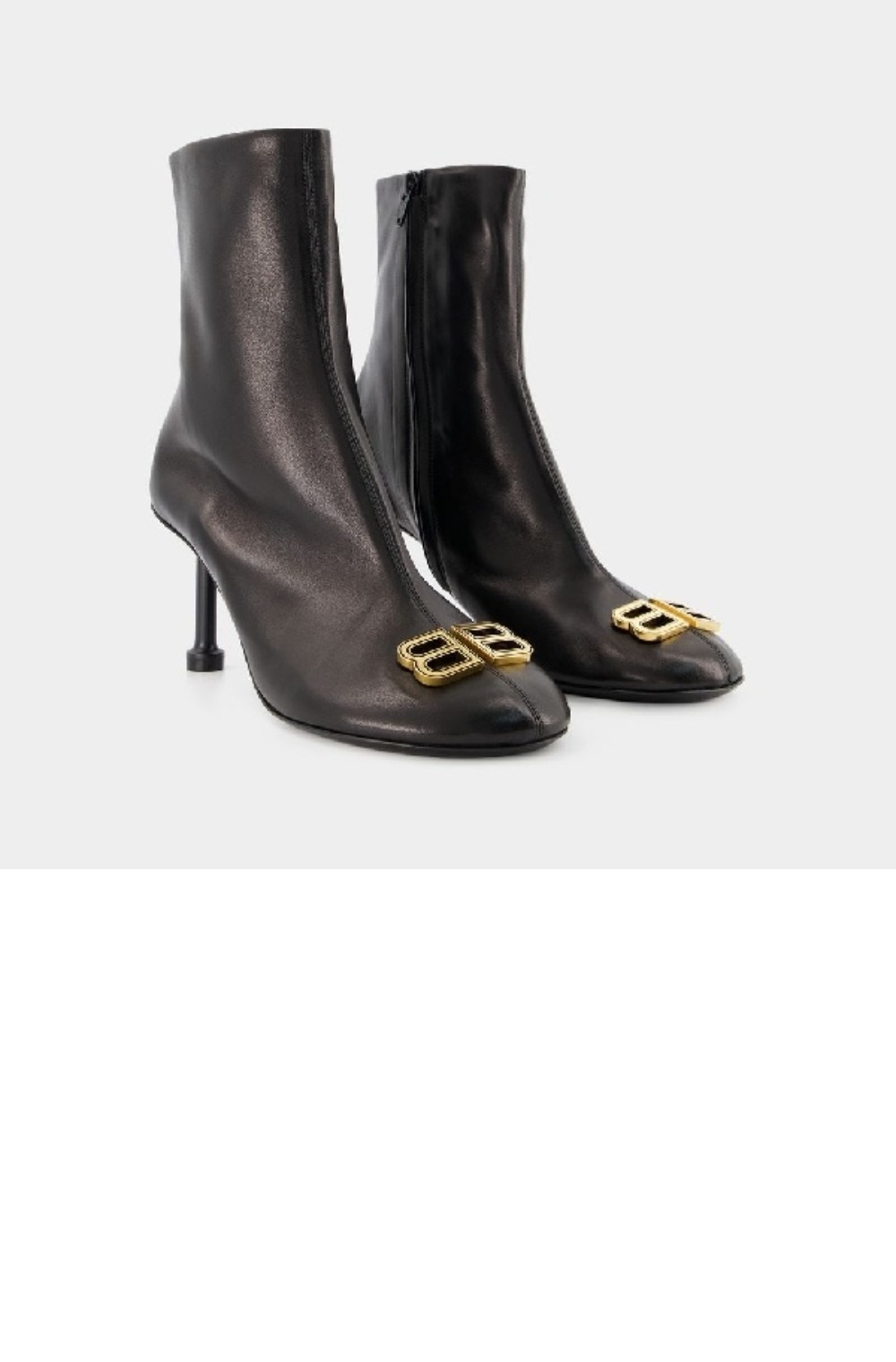 미러급레플리카사이트 | 명품레플리카 전문 쇼핑몰  | 퍼스트원 - 그로피 BB 로고 앵클 부츠힐 722311 > 발렌시아가