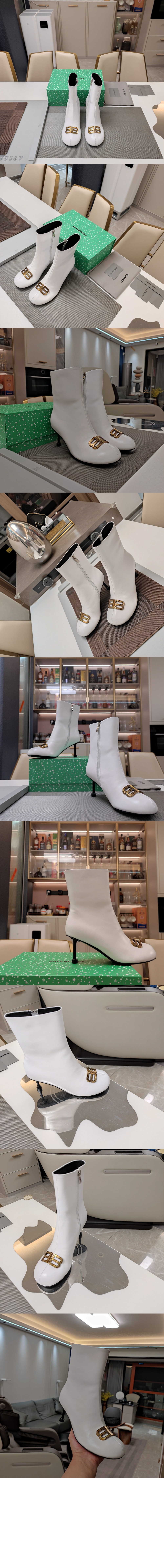 미러급레플리카사이트 | 명품레플리카 전문 쇼핑몰  | 퍼스트원 - 그로피 BB 로고 앵클 부츠힐 722311 > 발렌시아가